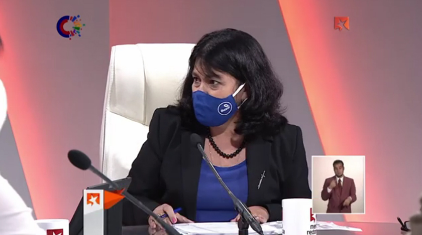  Adianez Taboada Zamora, viceministra de Ciencia, Tecnología y Medio Ambiente (CITMA)