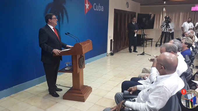 canciller cubano Bruno Rodríguez Parrilla canciller cubano Bruno Rodríguez Parrilla