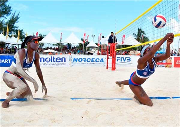 dupla cubana de Voleibol de playa