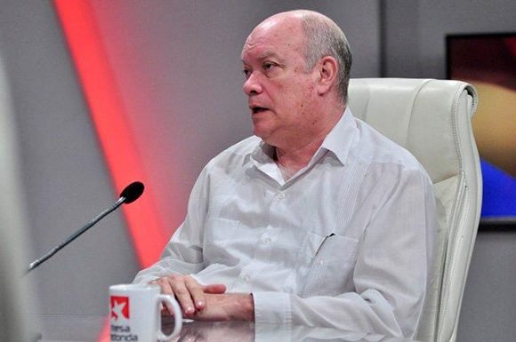 El ministro de Comercio Exterior y la Inversión Extranjera, Rodrigo Malmierca.