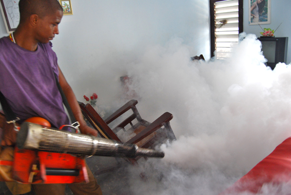 Jóvenes asumen tareas contra el mosquito