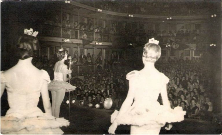 Presentación de Alicia Alonso en el Teatro Sauto de Matanzas.