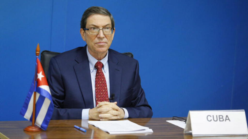 canciller Bruno Rodríguez Parrilla 