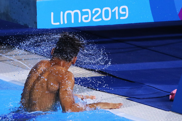 Laydel Domínguez primer cubano asegurado a una final del clavados Laydel Domínguez primer cubano asegurado a una final del clavados