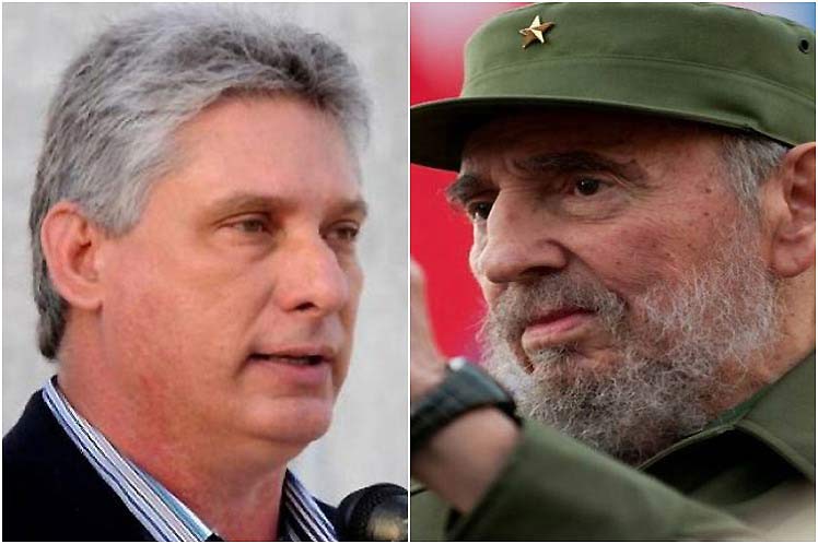 Miguel Díaz-Canel Bermúdez y Fidel