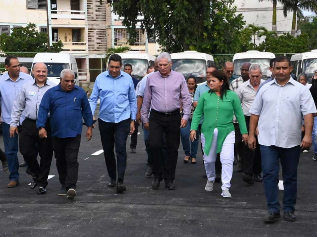 Recorre Díaz-Canel municipios de La Habana Recorre Díaz-Canel municipios de La Habana