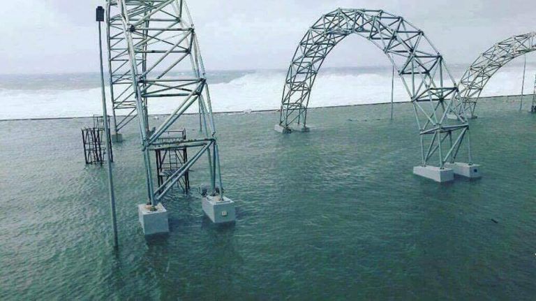 La Tribuna inundada, tras el paso del huracán Irma. Foto: Cubadebate/Archivo.