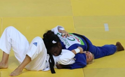 Judoca campeona paralímpica regresó a los tatamis Judoca campeona paralímpica regresó a los tatamis