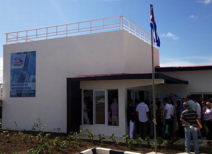 Inauguran moderna estación meteorológica en Zona Especial de Desarrollo Mariel Inauguran moderna estación meteorológica en Zona Especial de Desarrollo Mariel