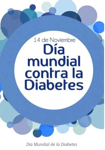 Imagen alegórica al día mundial de la diabetes