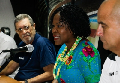 embajadora del africano país austral Thaninga Shope-Linney embajadora del africano país austral Thaninga Shope-Linney