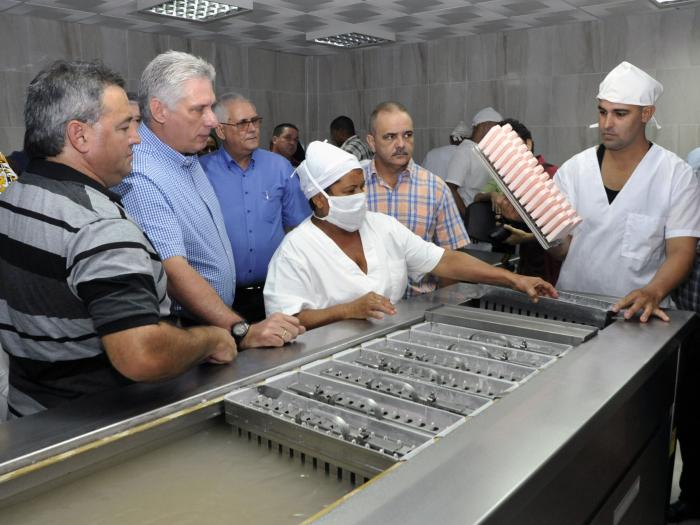 El Presidente Miguel Díaz-Canel Bermúdez en Pinar del Río
