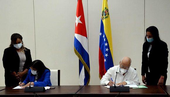Firman Cuba y Venezuela convenio bilateral para la producción de alimentos Firman Cuba y Venezuela convenio bilateral para la producción de alimentos