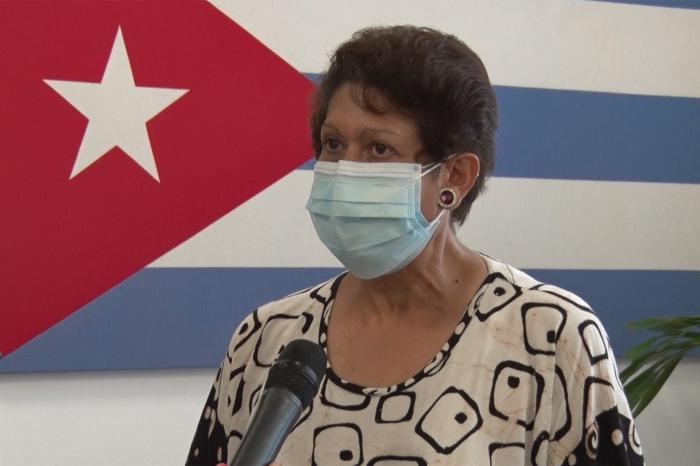 ministra de Educación, Ena Elsa Velázquez Cobiella ministra de Educación, Ena Elsa Velázquez Cobiella