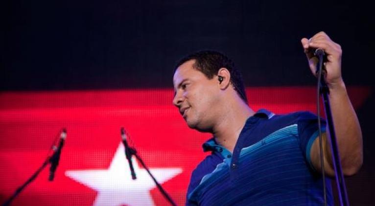 Israel Rojas, cantante de la agrupación Buena Fe.