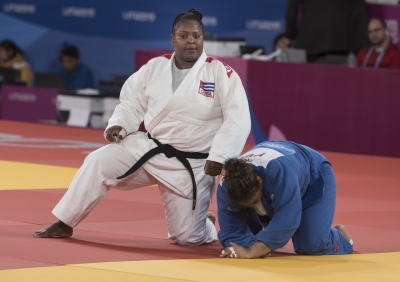 Saber levantarse y enrumbar hacia la gloria, siempre ha sido premisa del deportista cubano. (José Tito Meriño, enviado esepecial)