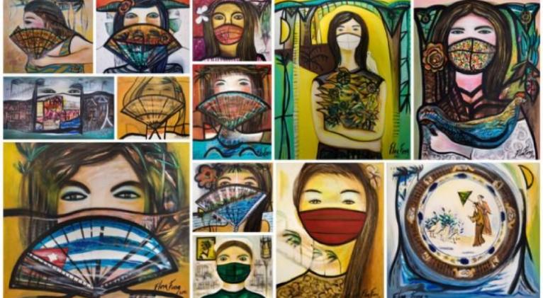 La nasobuqueña tropical de Flora Fong La nasobuqueña tropical de Flora Fong