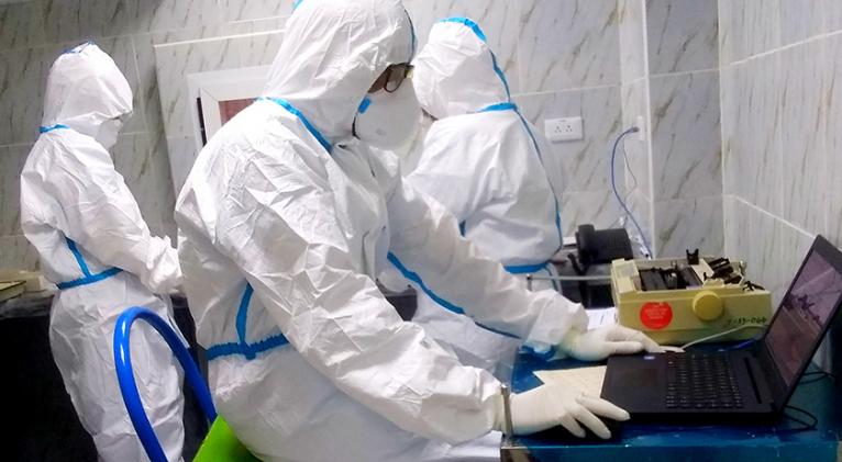       Laboratorio de biología molecular de Isla de la Juventud. Foto: ACN