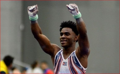 Gimnasta cubano Manrique Larduet Gimnasta cubano Manrique Larduet