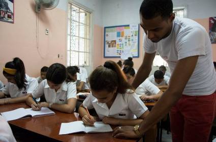  La cobertura docente está garantizada al 95 por ciento. Autor: David Gómez