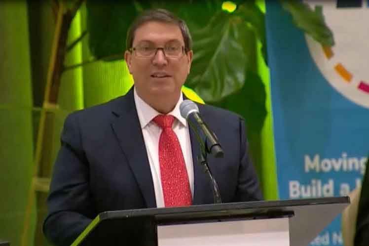 canciller de Cuba, Bruno Rodríguez