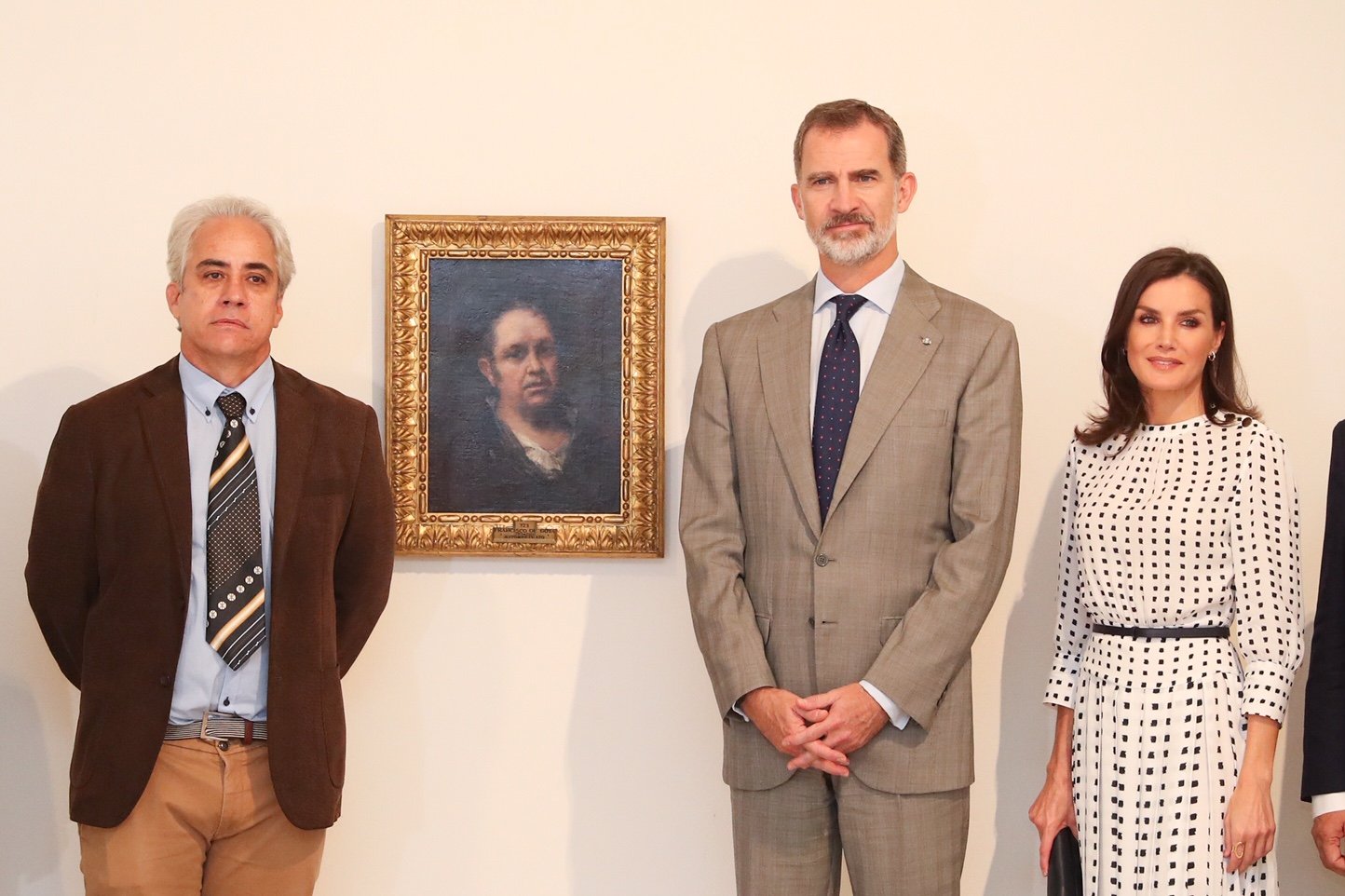 Reyes de España visitan Museo Nacional de Bellas Artes