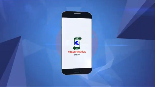 Pantalla de la Aplicación Transfermóvil