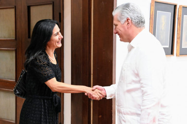 Agradeció Díaz-Canel apoyo del PNUD a Cuba 