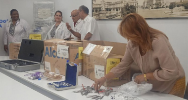 Donativo de cubanos residentes en el exterior